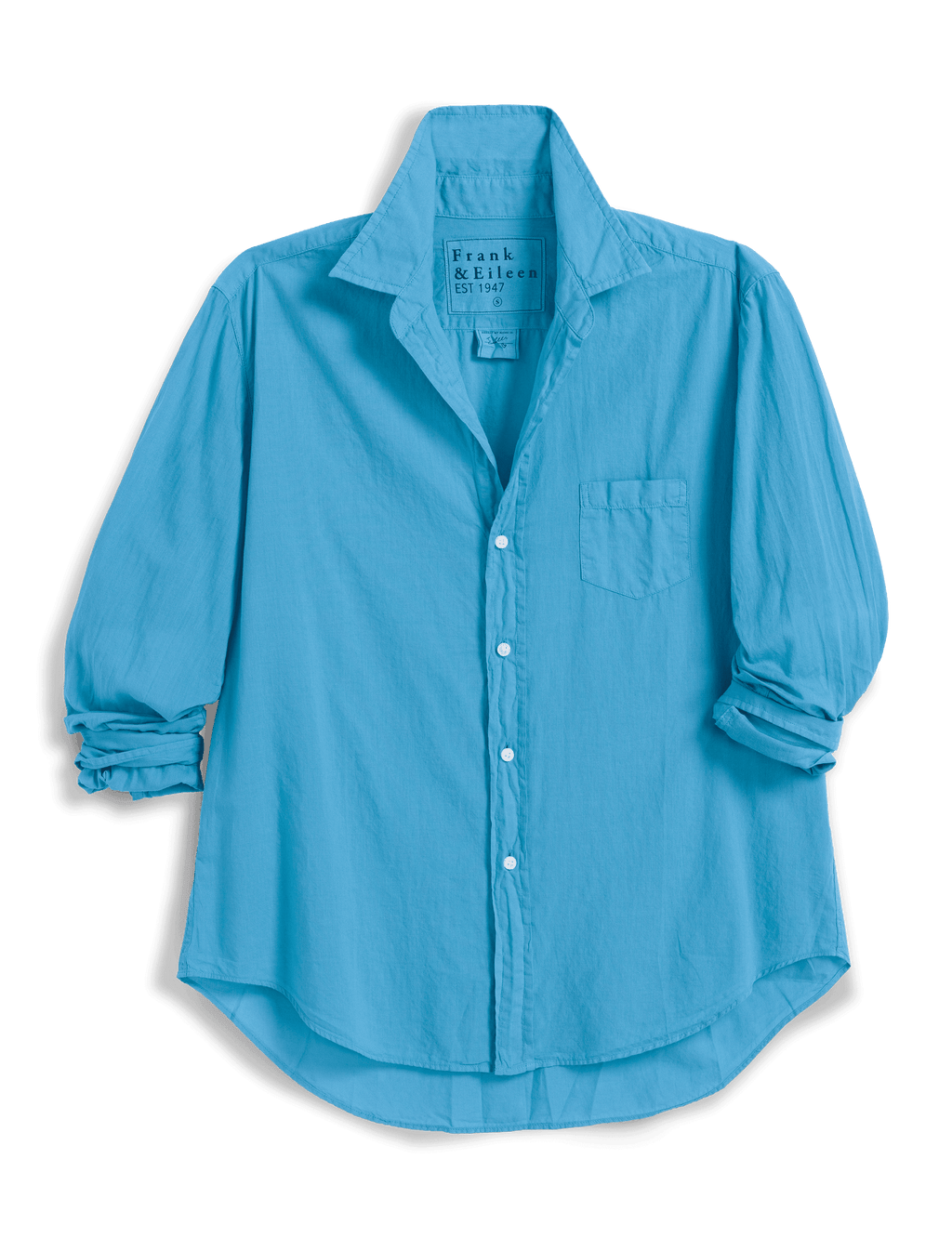EILEEN Turquoise, Organic Voile
