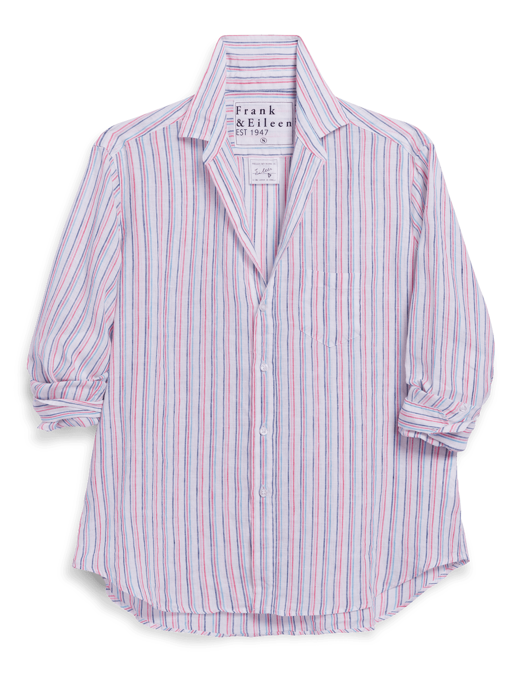 EILEEN Multicolor Stripe, Italian Classic Linen
