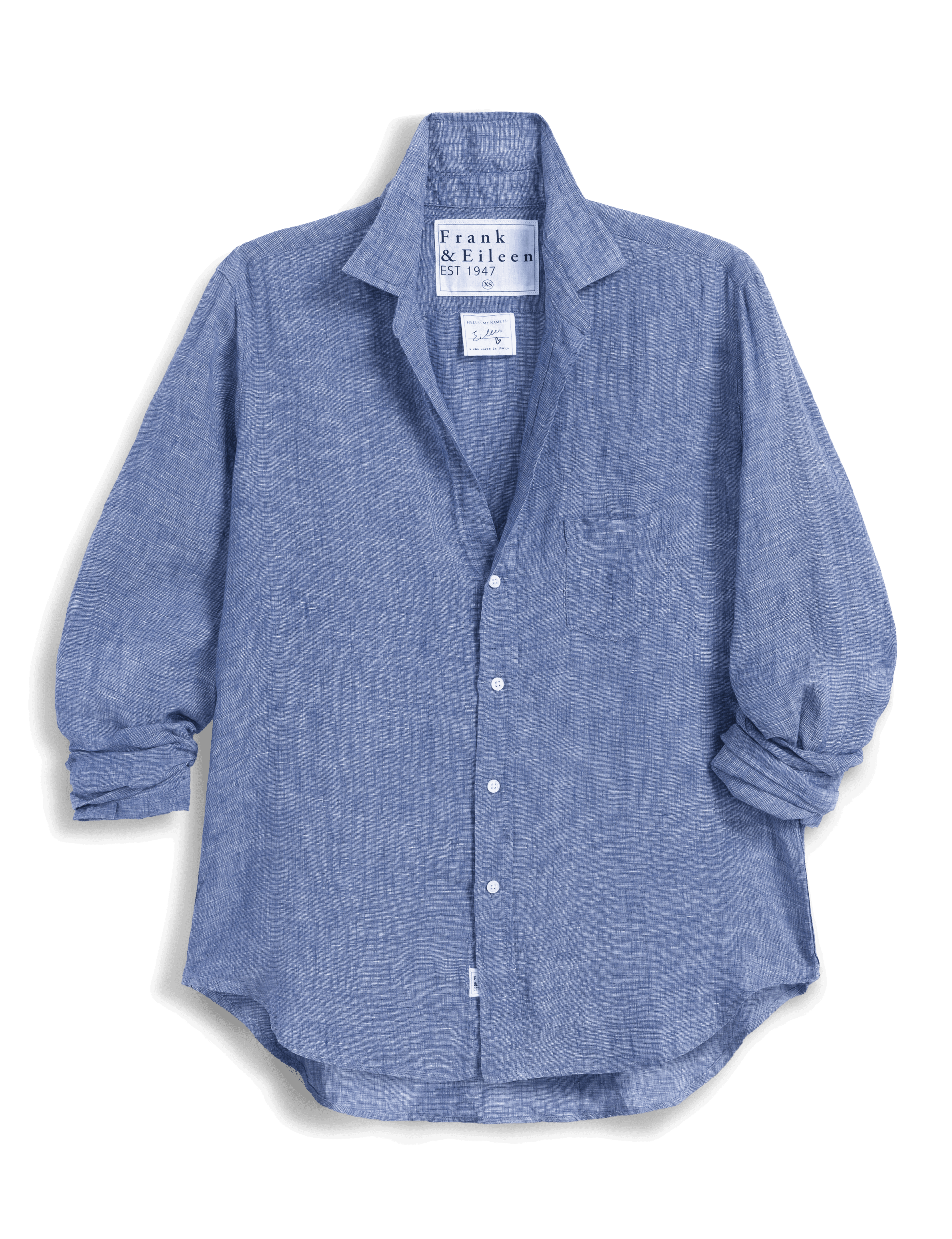EILEEN Blue, Italian Classic Linen